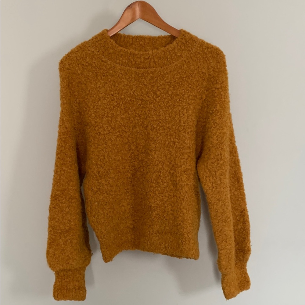 Frank & Oak Warm Mustard Sweater